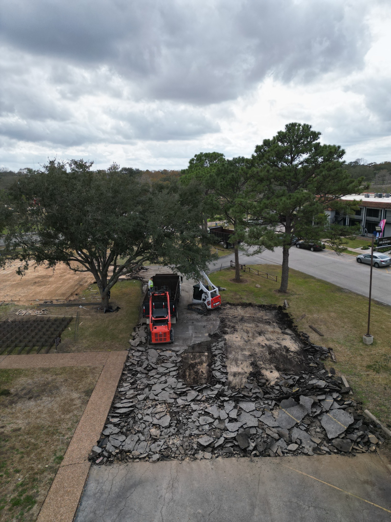 Large dirt work and site development
